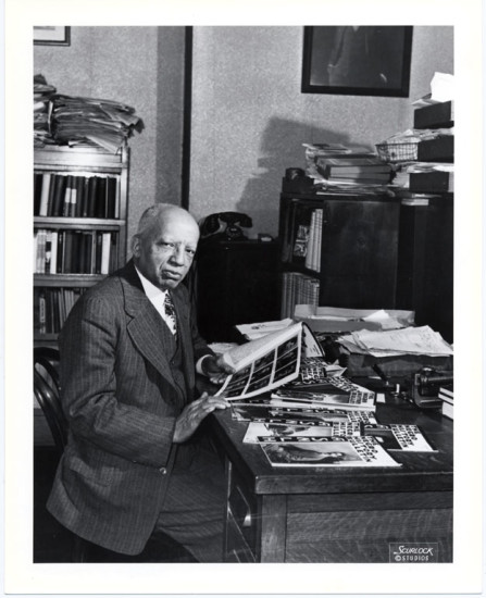 SpeasGlobal's tweet image. Did you know on Feb. 7, 1926, #CarterGWoodson, initiated the first celebration of Negro History Week, which led to #BlackHistoryMonth. Read more about this initiative here: zinnedproject.org/news/tdih/cart…
