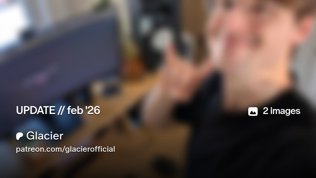 glacier 🍃 tweet media