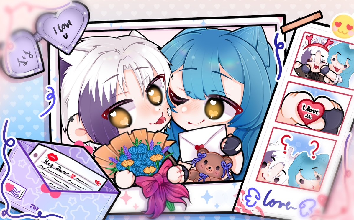 JojoBeanVT's ✦ YCH ❘ Valentine Day