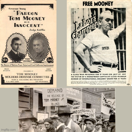 LiamOMaraIV's tweet image. #Socialist labour leader &amp;amp; #IWW activist #TomMooney was sentenced to death on #ThisDayInHistory in 1917, despite the obviousness of perjured testimony and falsified evidence. His conviction was commuted to life in prison, and he was released only in 1939, dying three years later.