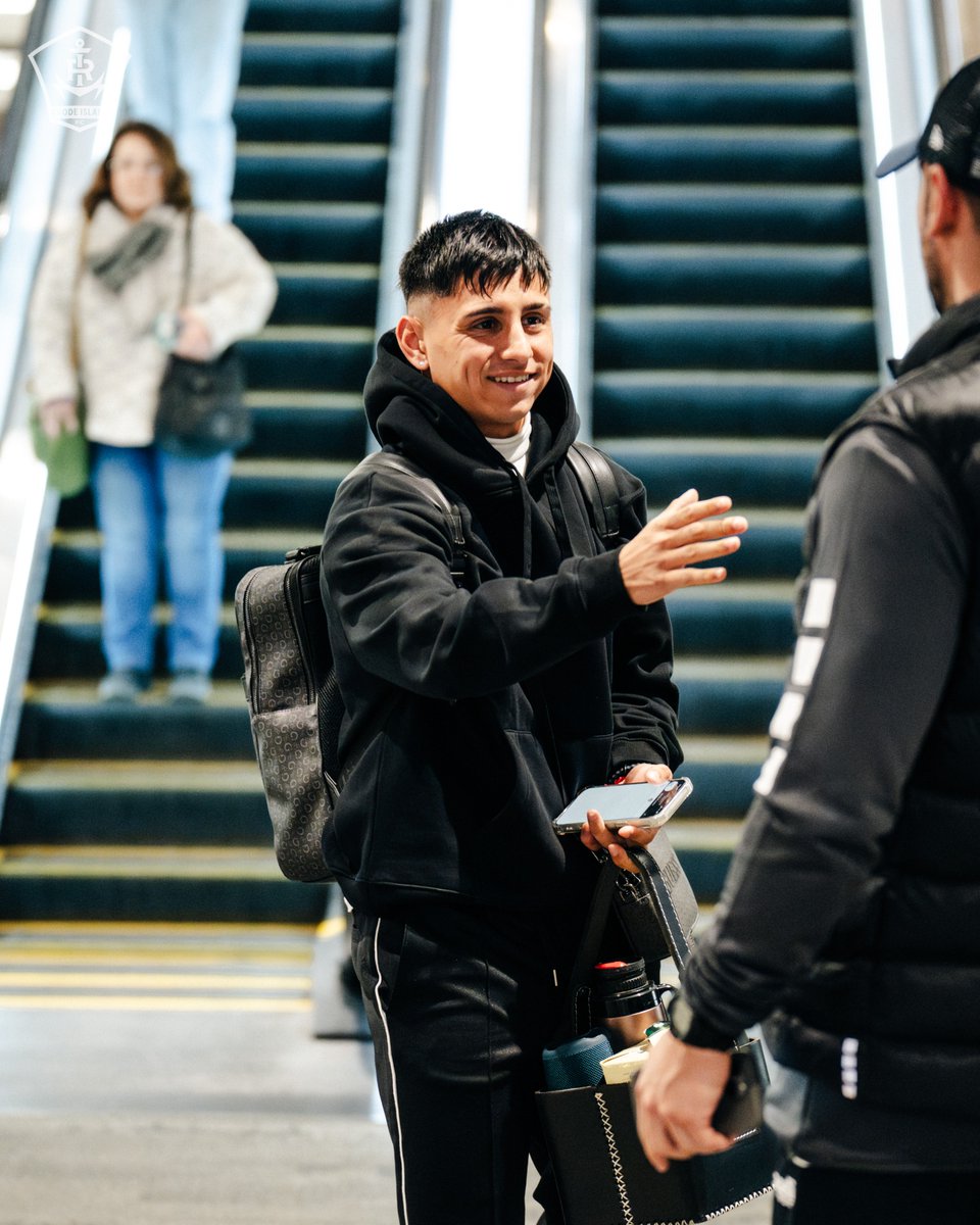 RhodeIslandFC's tweet photo. The wait is over. Arrival confirmed  🇦🇷

 Bienvenido, Agustín to the squad! https://t.co/I3w4KMK4Ex