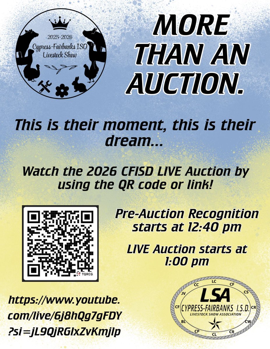 CFISD Livestock Show tweet media