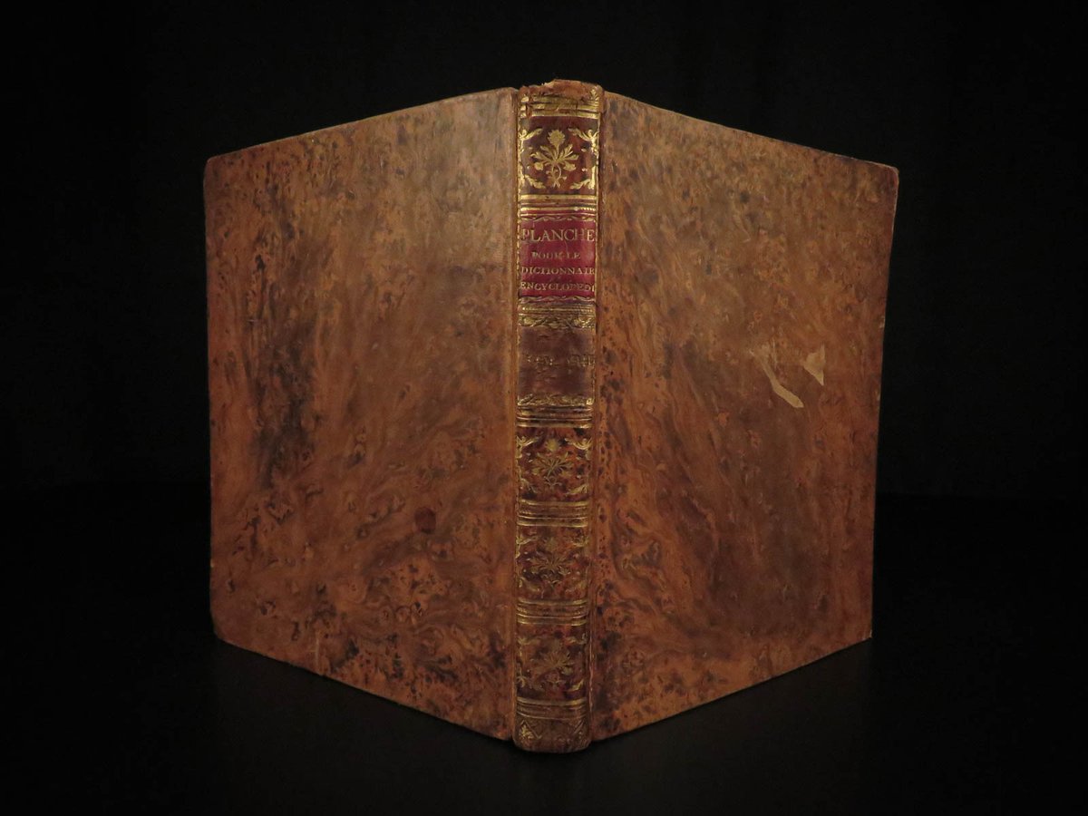 SchilbRareBooks's tweet image. 1792 Denis Diderot's "Encyclopedie." This edition is known for its exceedingly valuable and detailed illustrations! Interested? ow.ly/FaML50YaEYm
Want more? ow.ly/EK8A50YaEYn

#Encyclopedia #PrintingPress #French #Engravings #RareBooks #SchilbAntiquarian #Books