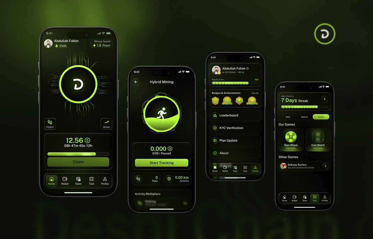 Innovation knows no borders. DeshiChain is built for global adoption. 🔥

I just started mining on DeshiChain a DSC-20 Layer-1 built for mass adoption.

💥100M max supply
⏳ Mine every 12 hours
📲 Google sign-in
⛓️ Layer-1 DSC-20 blockchain
🔗DSCScan | DeshiDEX | DeshiWallet +13