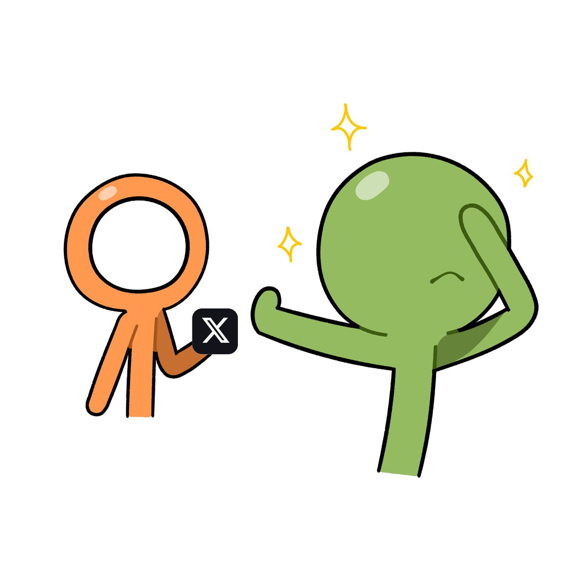 hey_iamPia's tweet image. An artist I admire liked my post 😳😯😍
#tsc #green