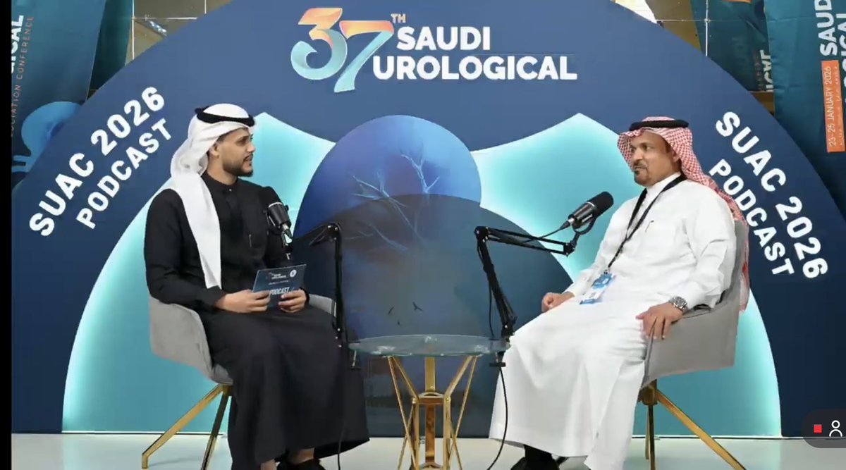 DrMajedAlharthi's tweet photo. نفخر في مستشفى الملك فهد – قسم جراحة المسالك البولية باستضافة المؤتمر السنوي للجمعية السعودية لجراحة المسالك البولية 2026، ويشرفني شخصيًا أن أكون رئيسًا لهذا المؤتمر.

شكرًا لرئيس الجمعية د. أحمد الصياد، ولكل الزملاء واللجان العلمية والتنظيمية، وللمتحدثي��، وشركاء النجاح Elite Way والشركات الطبية.
نأمل أن نكون قد قدمنا مؤتمرًا يليق بتاريخه الممتد لأكثر من 40 عامًا.

#SUAC2026