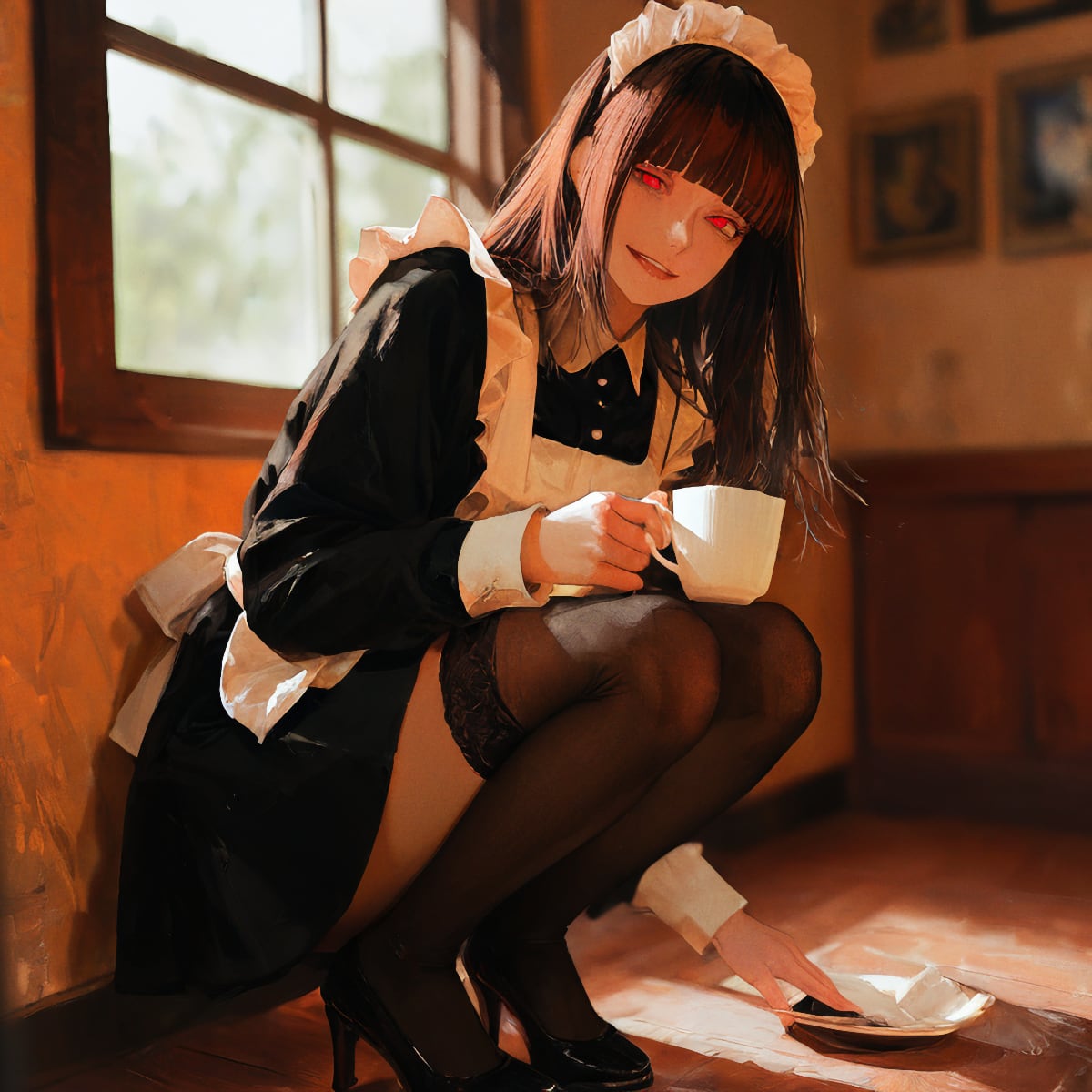 AnimanticArt's tweet photo. That first, clean ray of sunlight cutting through the morning haze.

#AnimeArt #animetwt #AnimeStyle https://t.co/ibXR97C3G6