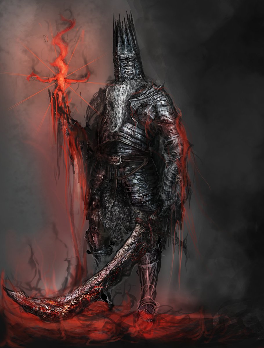 FromsoftHoarder's tweet image. Personal Work - Six-Eyed Knight