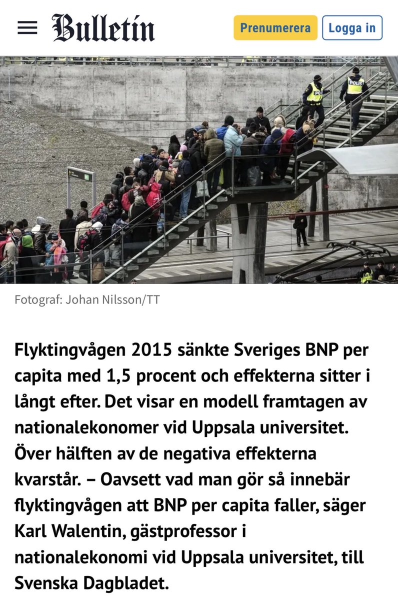 2015 var alltså inte en gratislunch.
Aldrig sett en mer framforskad självklarhet.