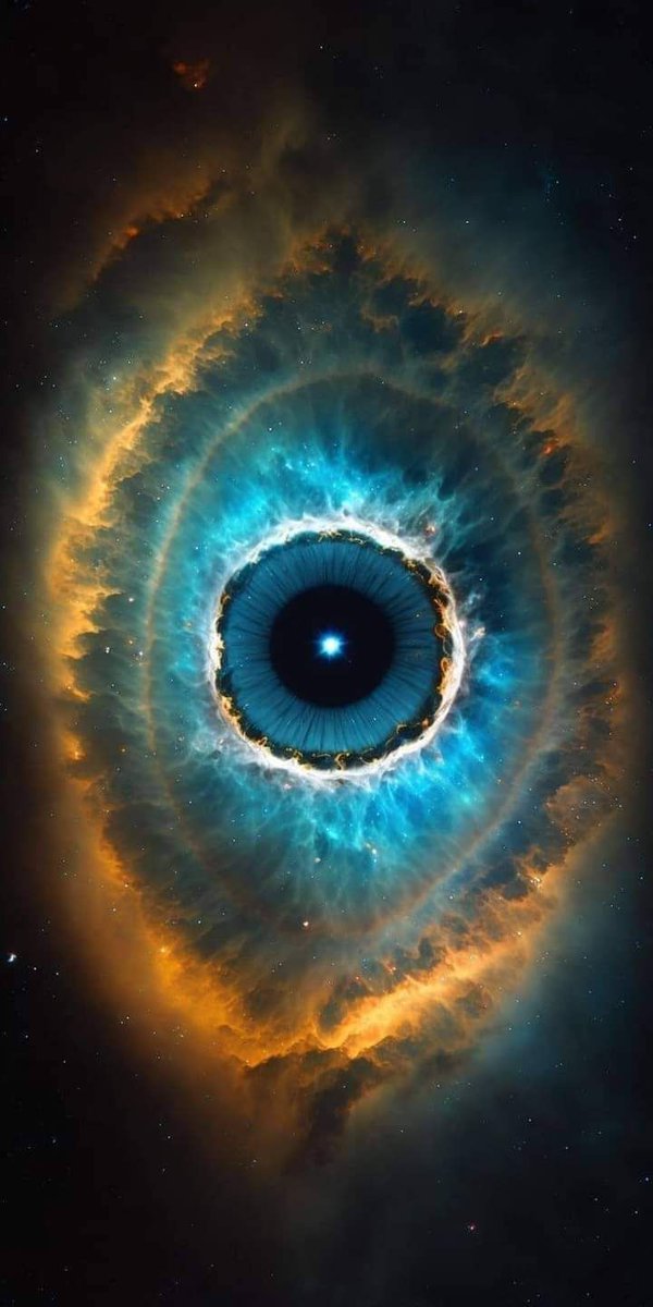 Beautiful image of the Eye 👁️ of the Universe.