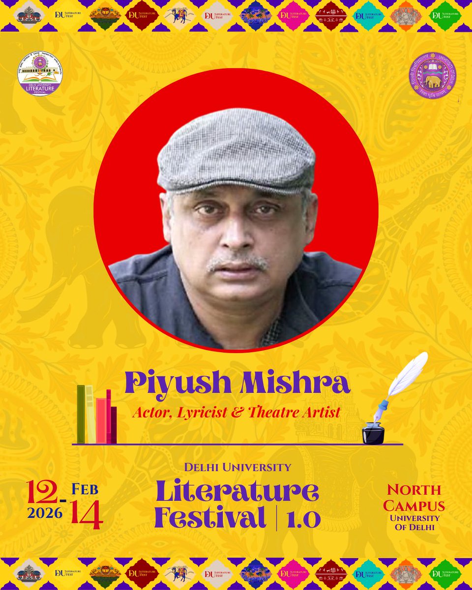 Delhi University Literature Festival tweet media