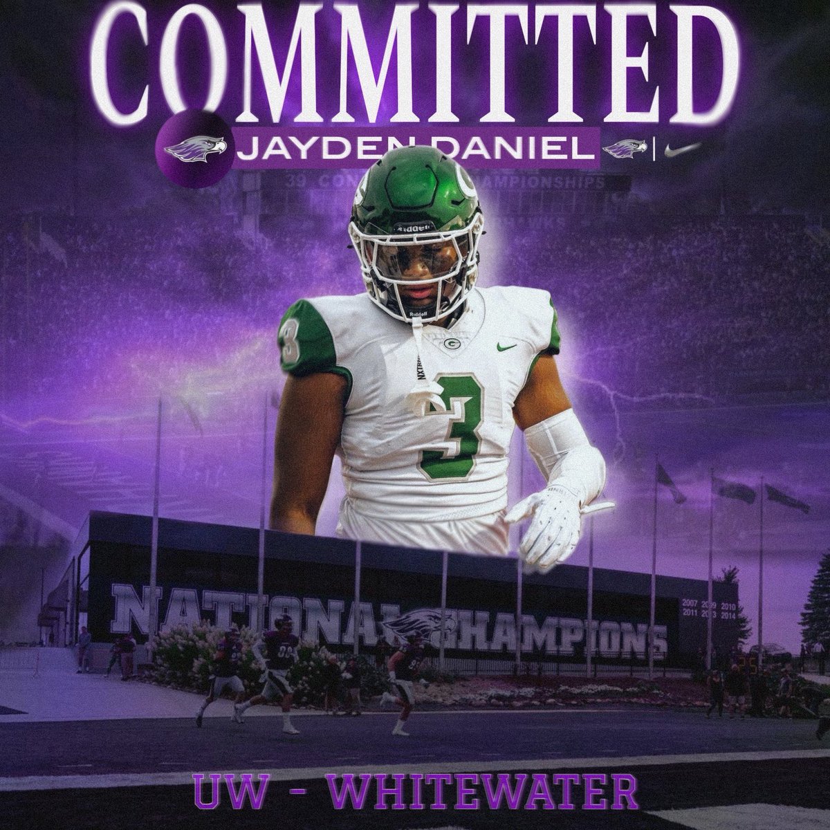 Jayden Daniel tweet media