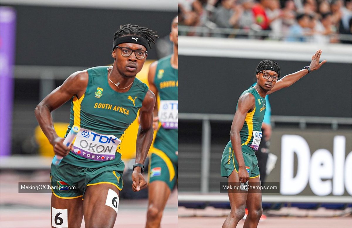 👏👏Fastest 100m in the world this year!!

South African athlete, Udeme Okon has run the fastest 100m in the world this year, clocking a Lifetime's Best of 10.06s to win this event at the Central Guateng Athletics meet. 

Okon, who is the reigning world 400m Junior champion,