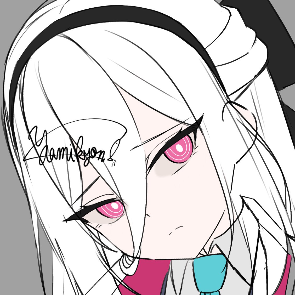 「ケイちゃん描いてます...... あと、他にもリオ会長とオリキャラも描いてます」|やみきょん(YamiKyon)🐟お仕事募集中！のイラスト