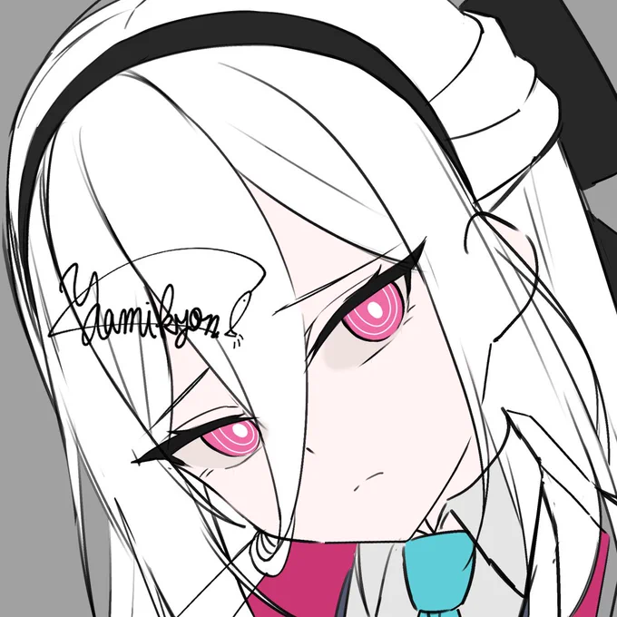 ケイちゃん描いてます...... あと、他にもリオ会長とオリキャラも描いてます