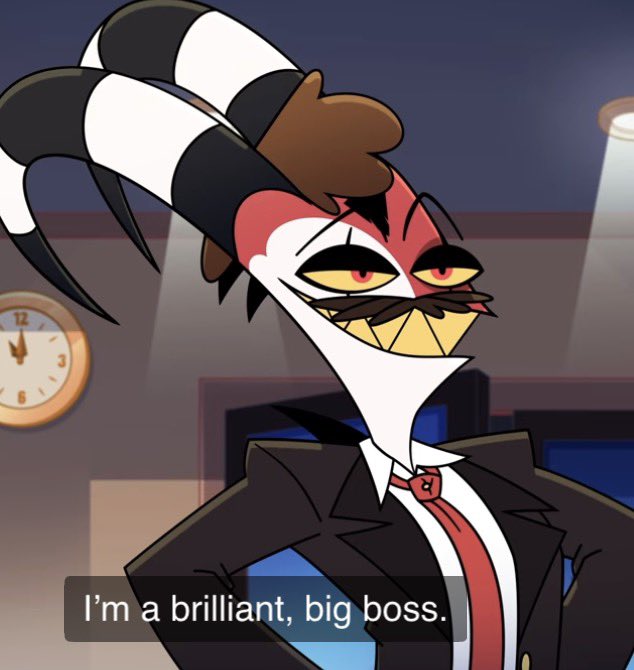 nesspenguin89's tweet image. I missed him 🥹💜💜💜
#HelluvaBoss #BigBoss