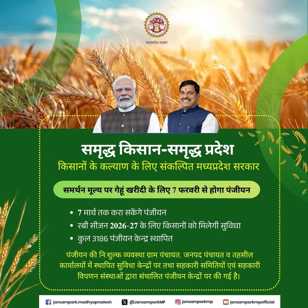 🌾 रबी विपणन वर्ष 2026–27 | गेहूं खरीदी
