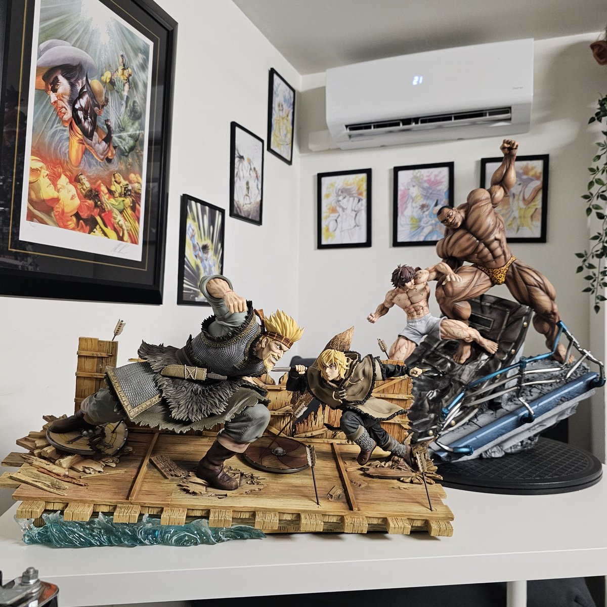 ShinkaStudio's tweet photo. Deux projets, une seule vision :
👉 Proposer des statues sous licence officielle, ambitieuses et sans compromis.

Preorder now : 
Baki vs Oliva 1/6 Scale Collectible | Shinka Studio https://t.co/0HVpvCYfaZ

#ShinKAStudio #Baki #BakiHanma #Oliva #VinlandSaga https://t.co/8jsopb5IQQ