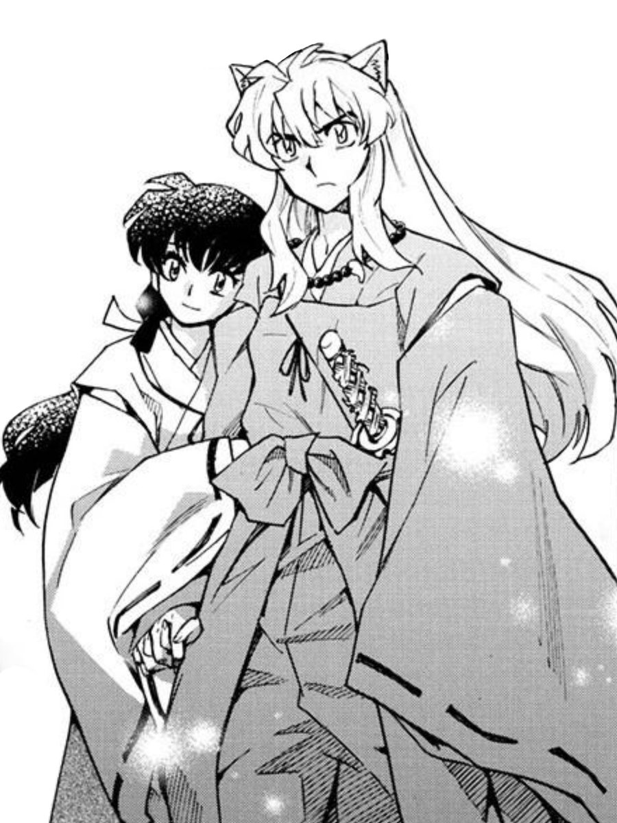 Love exists because InuKag exists and they're full of it ಇ.