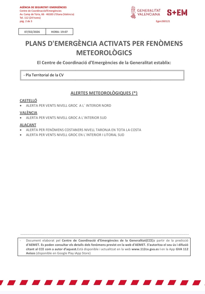 Emergències 112CV tweet media