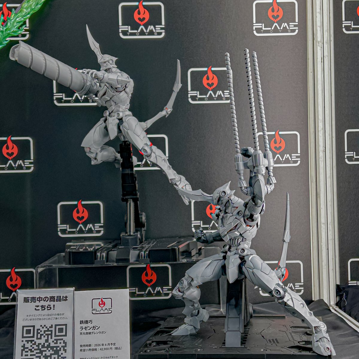 ◤◢◤WF展示情報◢◤◢

鉄機巧 ラゼンガン
#WF2026冬
あみあみホビーキャンプ にて
テストショットを展示中！！

お越しの際はぜひお立ち寄りください🔥

#WF2026W
#Flametoys