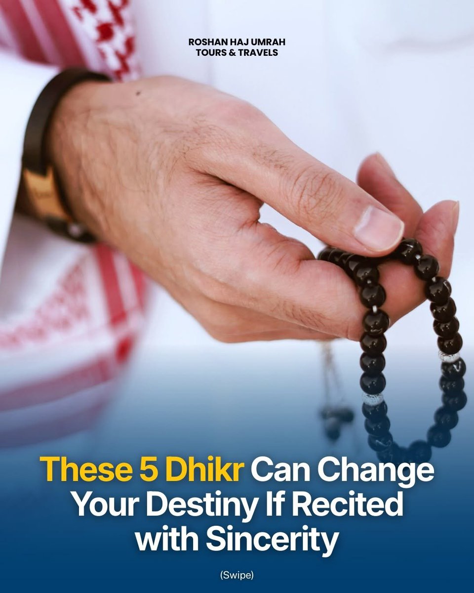 7signxx's tweet photo. These 5 Dhikr Can Change Your Destiny...

THREAD https://t.co/PNDca3UO39
