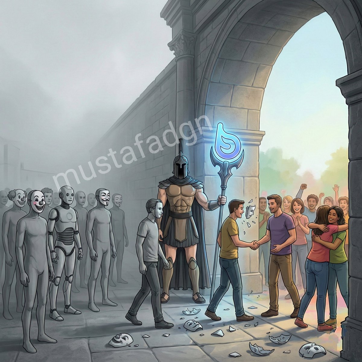 Mustafa_Brolyz's tweet image. Tired of bots, masks, and fake profiles? 🎭
Outside, it’s a crowd of algorithms. Inside, it’s real people.
At Brolyz, the masks drop. Only real vision and honest finance talk remains.
Come join us with your true self. 👇
brolyz.com 
#Brolyz #NoBots #RealSocialFi