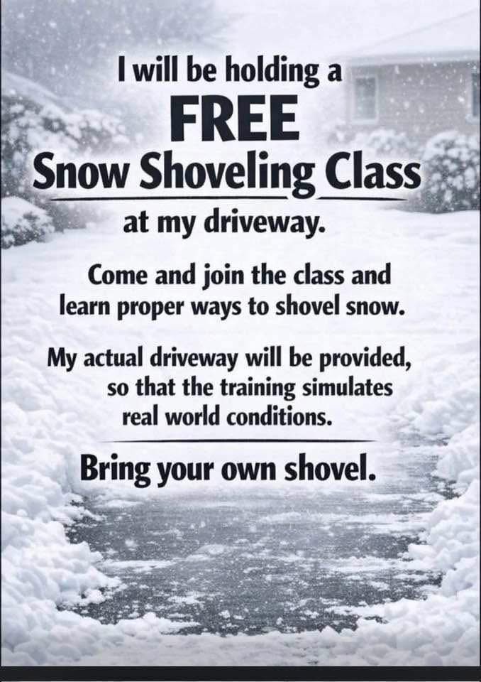 #snow #shovel #comeondown