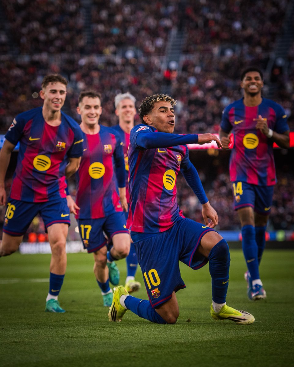 Digan lo que quieran, pero a los 18 años ni los más grandes tenían estos números. 15 goles y 13 asistencias empezando febrero es una absoluta barbaridad.

Si esto lo hiciera otro, estarían pidiendo el Balón de Oro desde hoy mismo. Lo de Lamine es de otra galaxia.