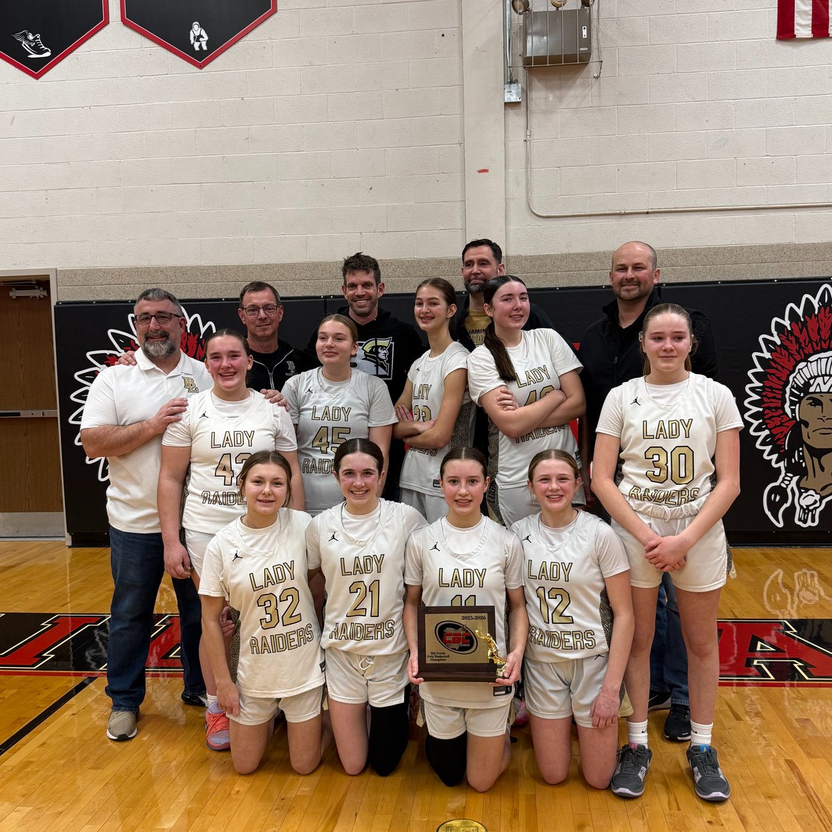 CBC_Sports's tweet photo. Congratulations to Benjamin Logan as the won the CBC 8th grade girls basketball championship by defeating Jonathan Alder 35-31. https://t.co/xQ45RIQqPj