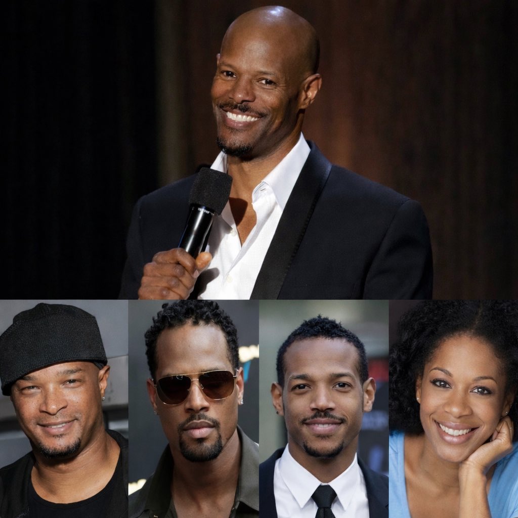 KollegeKidd's tweet photo. Keenen Ivory Wayans was one of the first successful black men to put his whole family on 👑 Black History Month https://t.co/iqb5gEX6m3