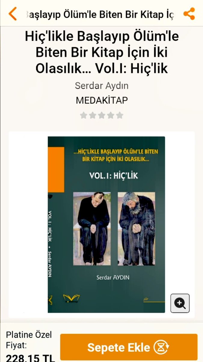 Vuslat gerçekleşti... Vol-1:Hiç'lik çıktı... 🥰Bugün kitapyurdu.com'da,kısa süre sonra kitap olan her yerde... Şimdi sıra şairin bu jam session oturumuna katılacak öteki ben' lerde, yani ey okur, her neredeysen...🥰🥃🙏
