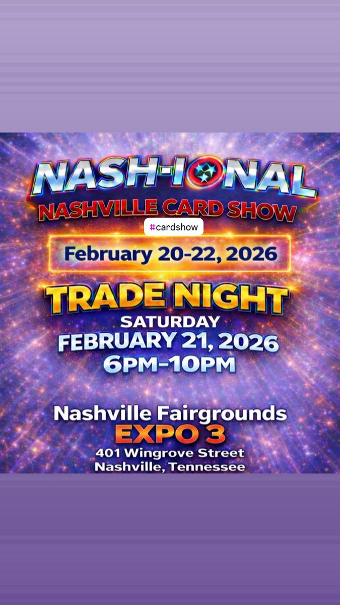 Nashville Card Show tweet media