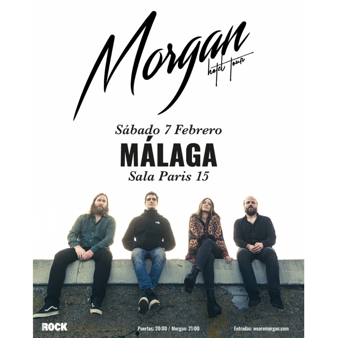 MorganClubFans's tweet image. Málaga! El #HotelTour de Morgan llega hasta tu ciudad para hacer de refugio con su eléctrico directo. Disfrutad muchísimo de la estancia los que vayáis! 🩵🩷

🕗 Puertas: 20:00
🕗 Inicio del concierto: 21:00
📍 Sala París 15 (Málaga)

📸: @JChusmi1015483