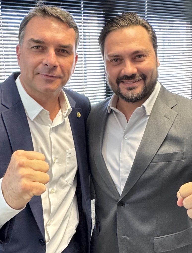 O MEU AMIGO Flávio será o próximo Presidente do Brasil 🇧🇷