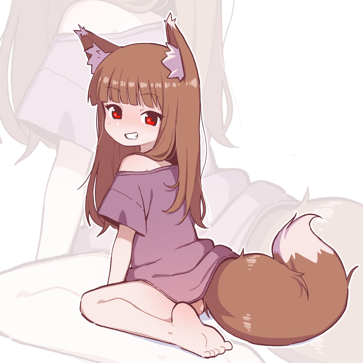 WholesomeOrenji's tweet image. Cunning wolf