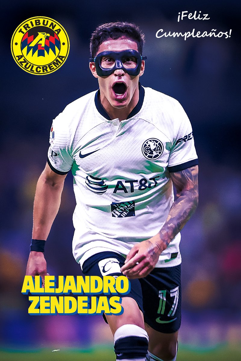 El cumpleaños de <a href="/AlexZendejas8/">Alejandro Zendejas</a> 🇺🇦
📅07/02/1998

¡El multiplique campeón azulcrema celebra hoy sus 28 años de vida y la tribuna ondea banderas con la imagen de Alex en todo lo alto!

🦅🇺🇦🏟️

#SiempreÁguilas
#SomosAmérica
#GrandesDeCorazon
#RobinZendejas