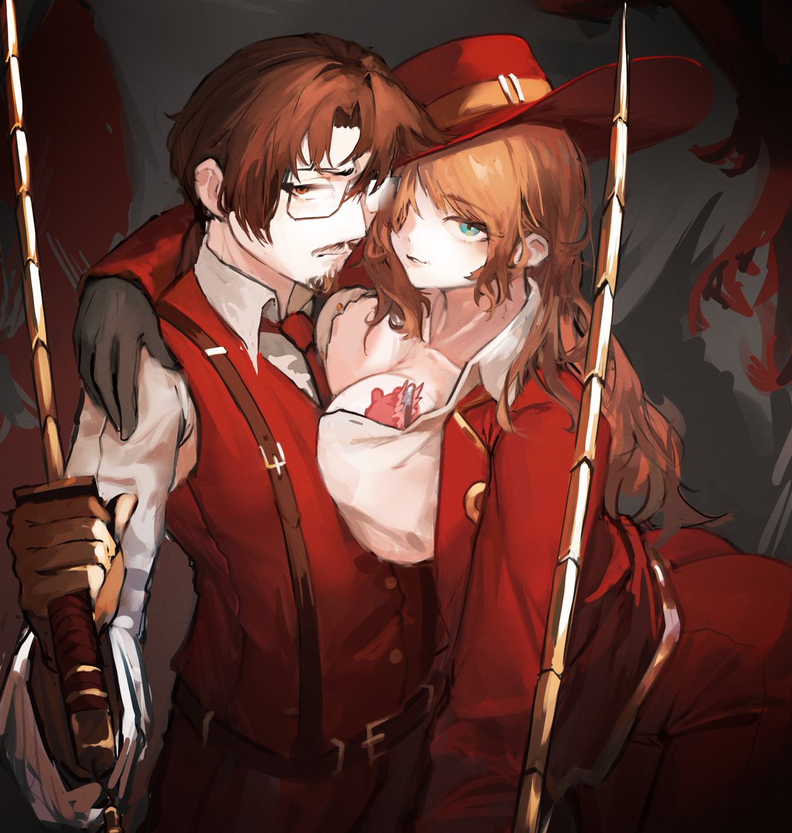 gerxest_'s tweet image. Will Turner and Nursefather Rodya Sparrow
#ProjectMoon #LimbusCompany