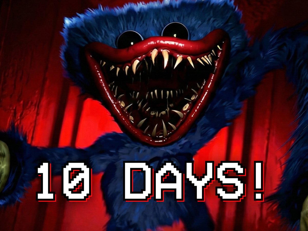 🚨 10 DAYS UNTIL #POPPYPLAYTIME CHAPTER 5! 📅🔥