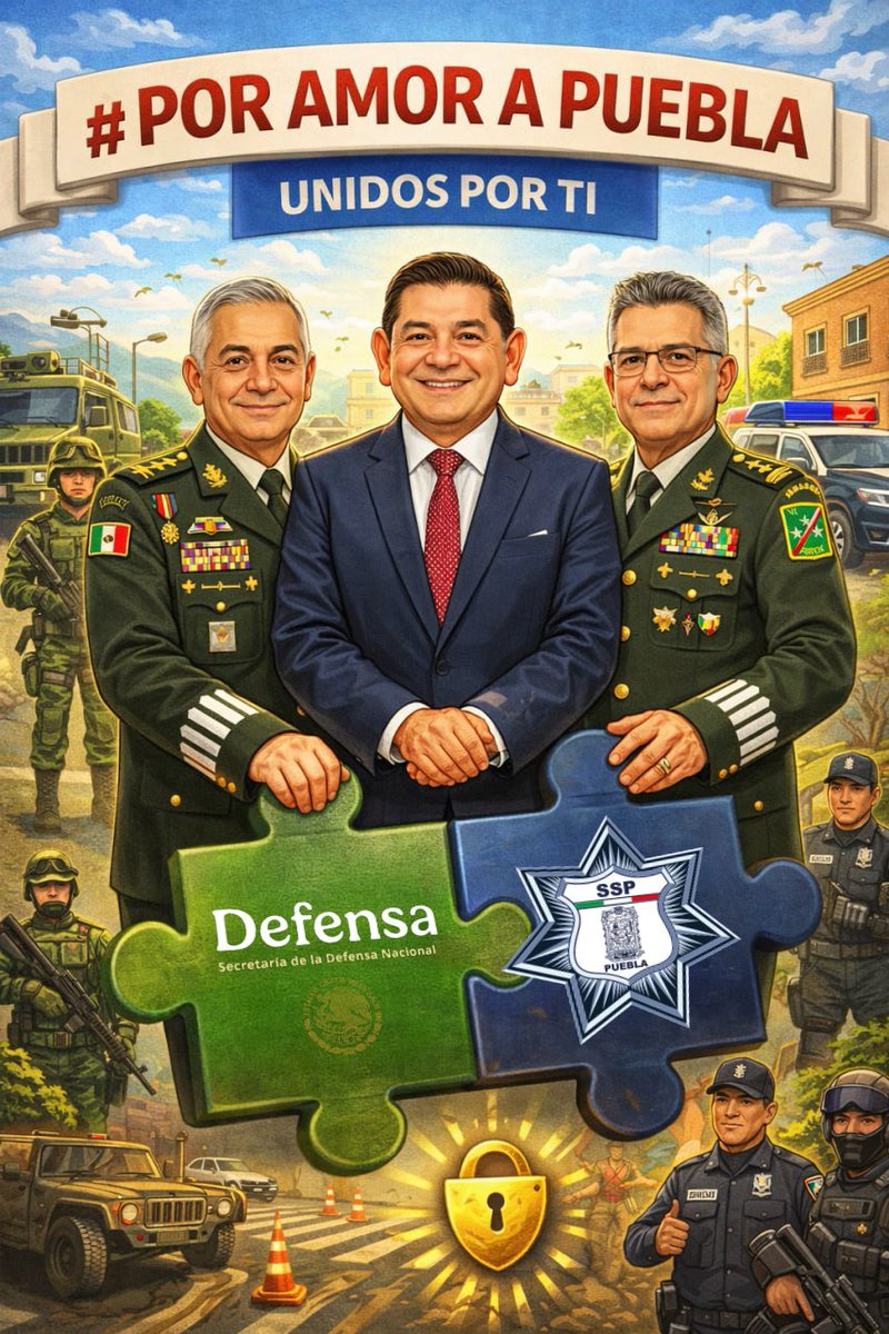 ❤️🌱 En Puebla, la innovación y el compromiso social caminan juntos #PorAmorAPuebla. 

El gobernador <a href="/armentapuebla_/">Alejandro Armenta</a> , junto a su esposa Ceci Arellano, presidenta del <a href="/DIFGobPue/">Sistema Estatal DIF</a>, y con el respaldo de la presidenta <a href="/Claudiashein/">Claudia Sheinbaum Pardo</a>, impulsa un gobierno cercano que cuida a niñas,