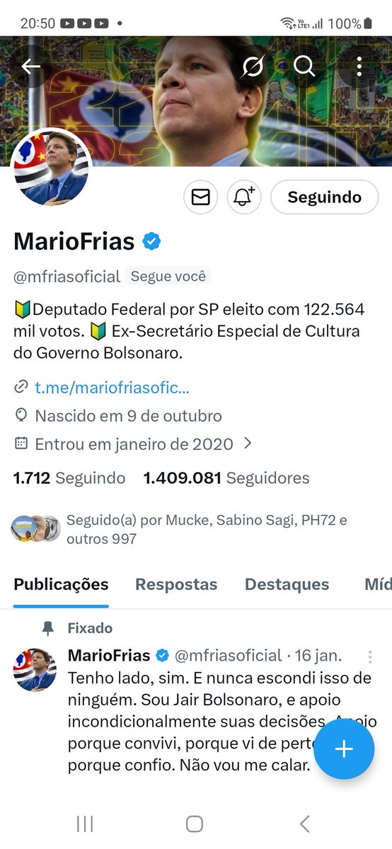 Jesus Amado! MEU AMIGO <a href="/mfriasoficial/">MarioFrias</a>  me seguiu