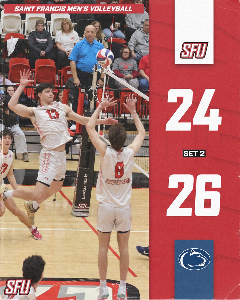 Saint Francis Men’s Volleyball tweet media