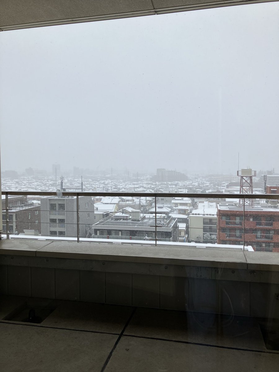 TOKUTAMA777's tweet photo. 明け方に熱と頭痛に苦しみましたが、日に日に良くはなってます✨
病室のカーテンを開けたら結構本格的な銀世界でびっくりした🫨 https://t.co/gOPNBKngrQ