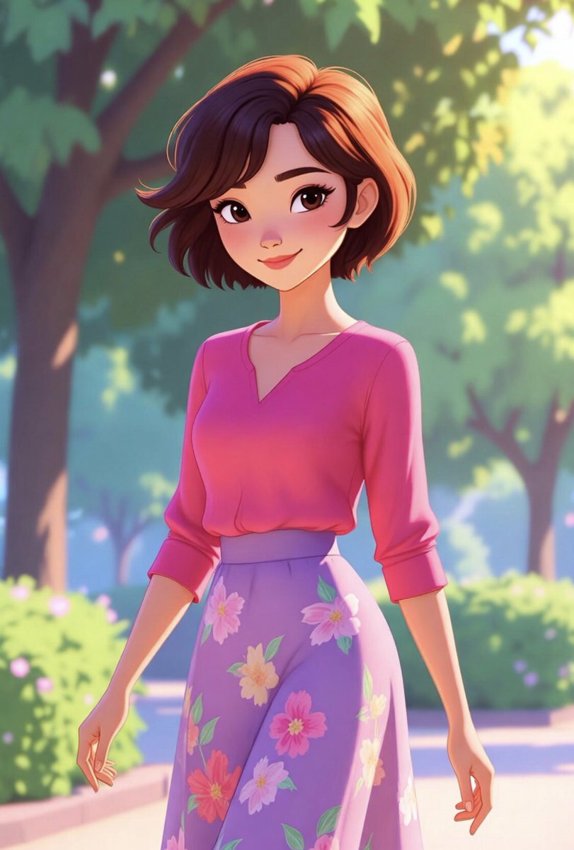 Mooneira's tweet image. Have a good Sunday-Funday with Irdina (a side character in my WIP) 🥳 Irdina is smart and fun to be with 🩷🩷🩷🩷🩷

#CharacterArt #SideCharacter #WIP #FadimaMooneiraWriter👩🏻‍💻 #WritingCommunity #WritersOfMalaysia #ContemporaryRomanceNovel