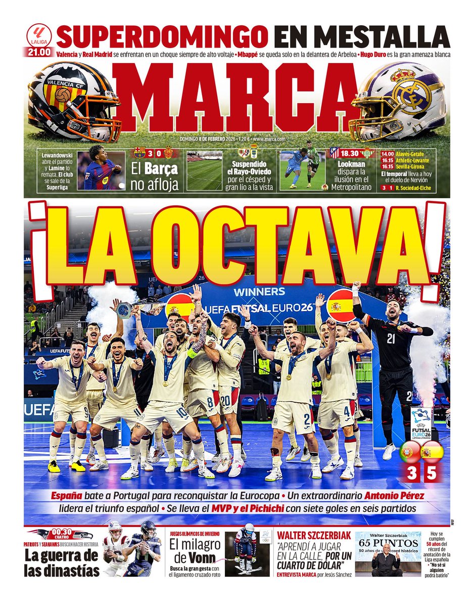 #LaPortada ¡La Octava! 🏆