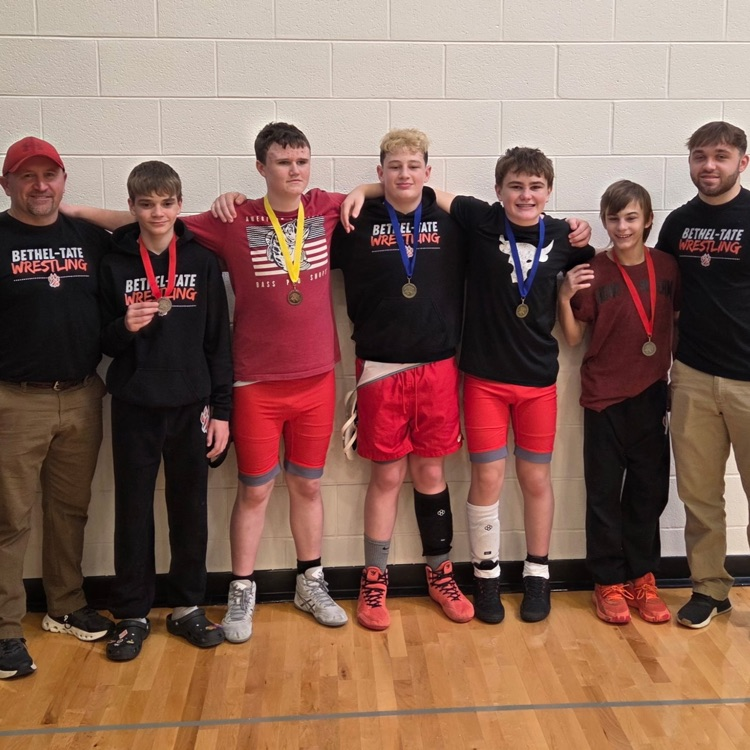 BTMS_Tigers's tweet photo. Coach Darnell and Coach Darnell are so proud of our wrestlers at the League Meet where 5 out of 6 wrestlers placed! John and Zeke got 1st place. Ethan and Robert got 2nd place and Nathan got 4th place. Way to go guys!🤼‍♂️🐅 https://t.co/5POnVetauu