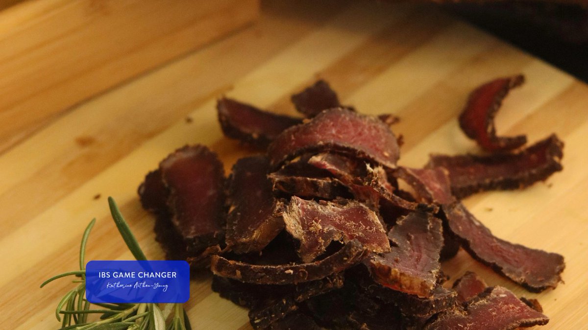 IBSGameChanger's tweet photo. Delicious Homemade #LowFODMAP Beef Jerky

Make it: https://t.co/pmAblC0VQn
Pin it: https://t.co/6hdzOPj6yW

#ibsgamechanger #lowfodmapdiet #fodmapfriendly #glutenfree #glutenfreerecipes #lowcarb #lownetstarch #lownetcarb #ketofriendly #snack #whole30 https://t.co/ImNH5cik1x