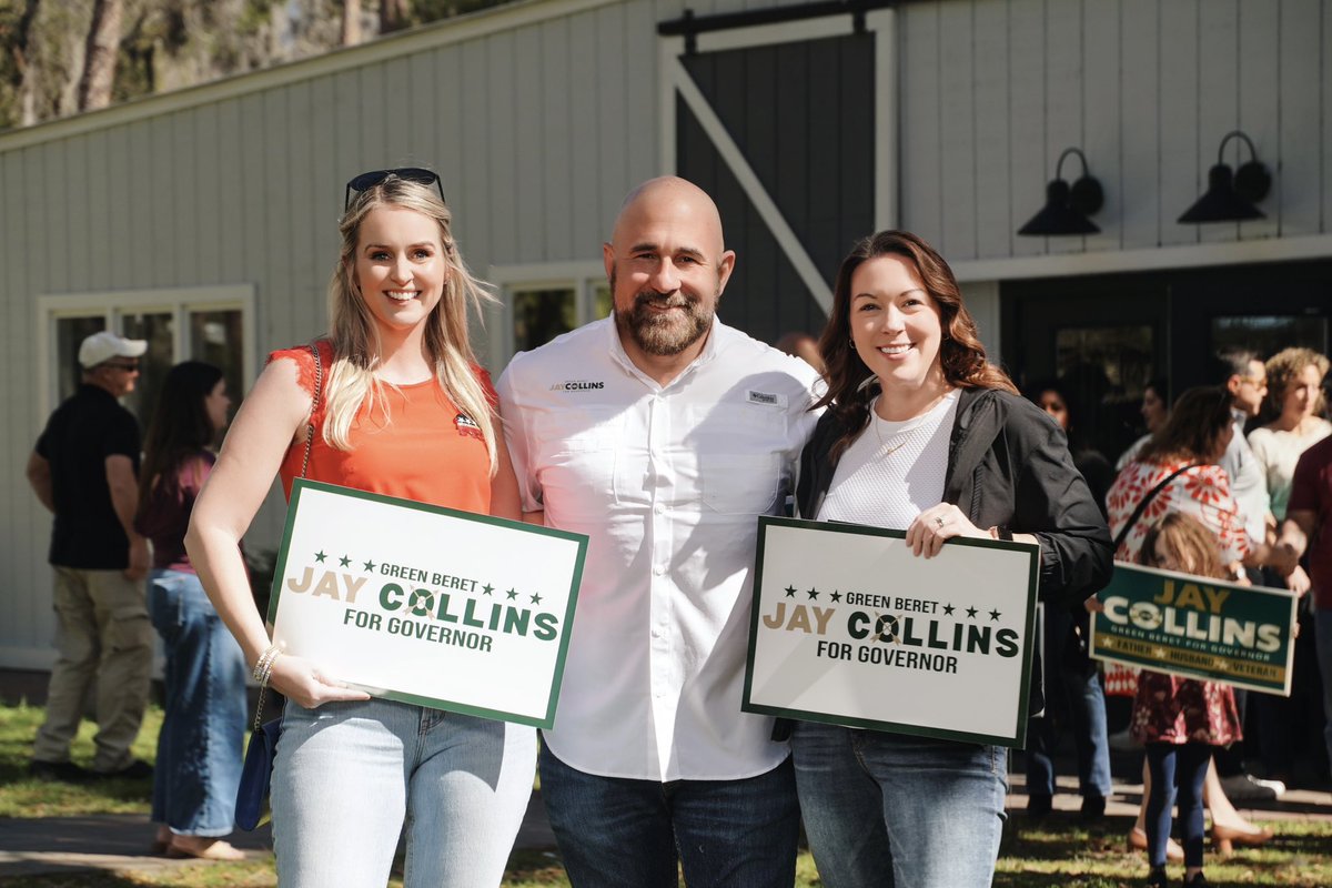 JayCollinsFL's tweet photo. I couldn’t imagine a better place to be today than with so many fellow patriots at Old McMicky’s farm in Odessa!

Thank you for trusting me to fight for you, your family, and our future.

This campaign is growing stronger by the minute. Much more to come! https://t.co/qZjk623CHp