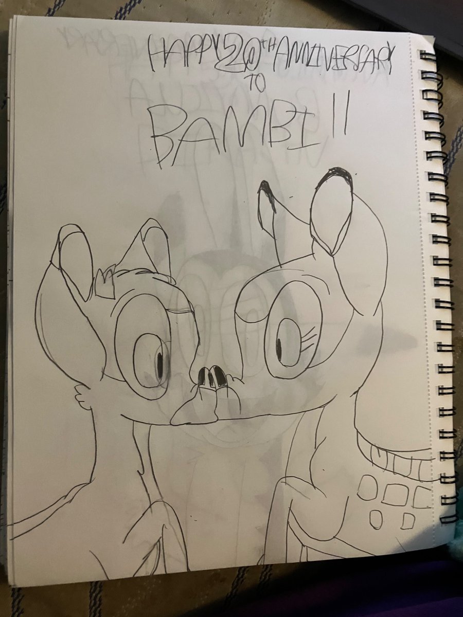 terr_k80106's tweet photo. Happy 20th Anniversary to Bambi II
#BambiII #Bambi #Faline https://t.co/Hwt5lh4r9g