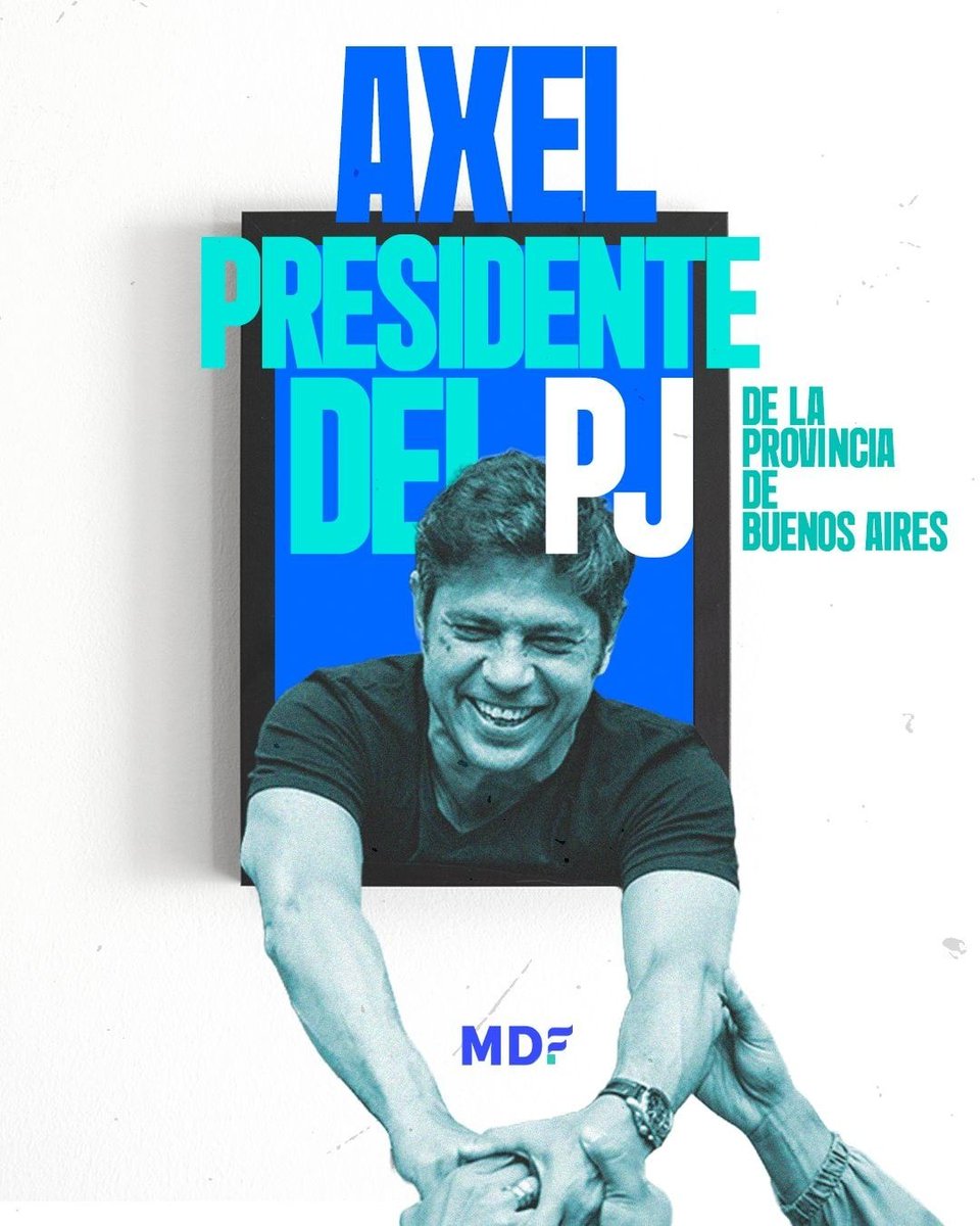 SE PONE EN MARCHA ESE CLIO CON <a href="/Kicillofok/">Axel Kicillof</a> PRESIDENTE DEL PJ PBA

A construir, a salir a buscar a los que faltan, a federalizar una alternativa distinta porque #HayOtroCamino y es con Axel al frente